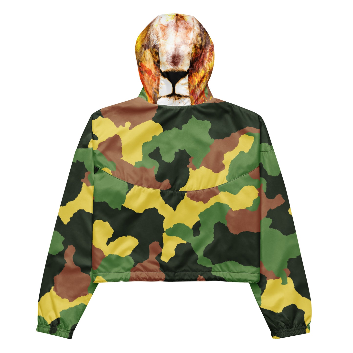 Coupe-vent court camouflage Army