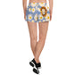 Blue Daisies Women's Athletic Shorts
