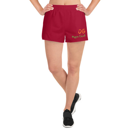 Maroon Women's Athletic Shorts