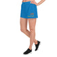 Blue Women's Athletic Shorts
