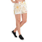 Tan Daisies Women's Athletic Shorts