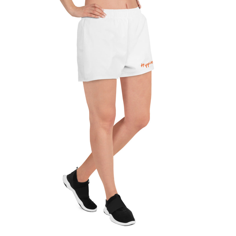 White Women's Athletic Shorts