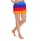 Rainbow 1 Women's Athletic Shorts