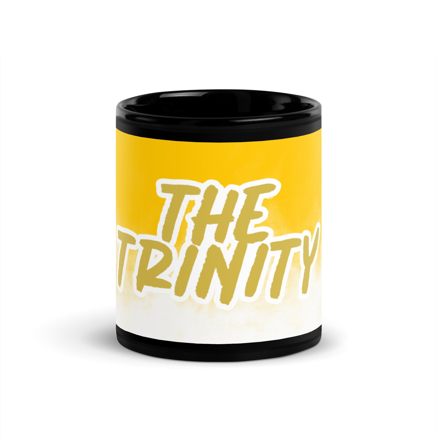 Sunny Day Black Glossy Mug - The Trinity