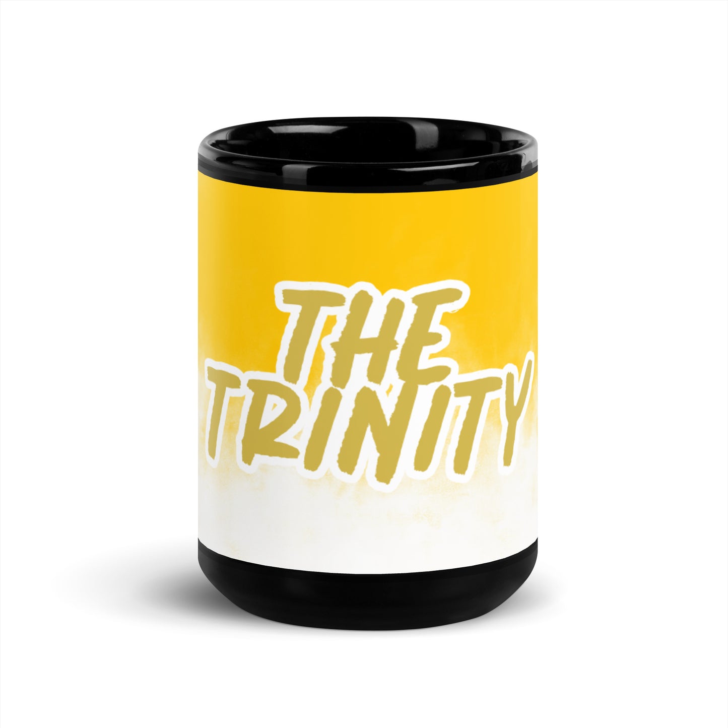 Sunny Day Black Glossy Mug - The Trinity