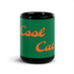 Jewel Tasse Noire Brillante - Cool Cat