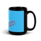 Blue Black Glossy Mug - I'm over it. Next!