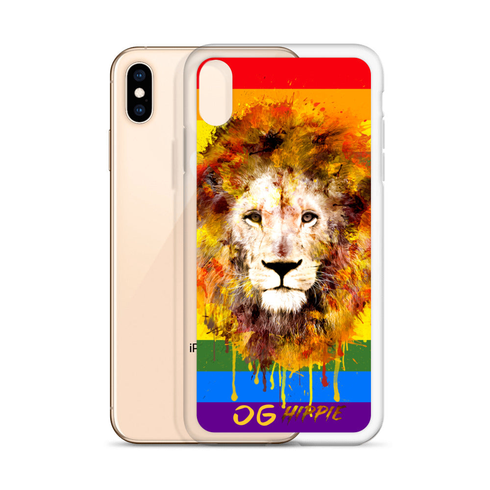 Rainbow Clear iPhone Case
