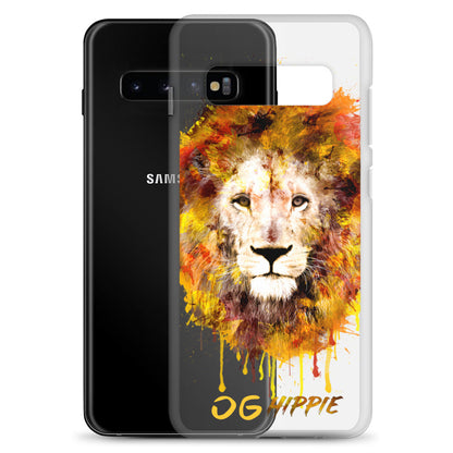 Clear Samsung Case - OG Hippie (yellow)
