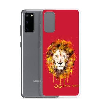 Coque Samsung Rouge