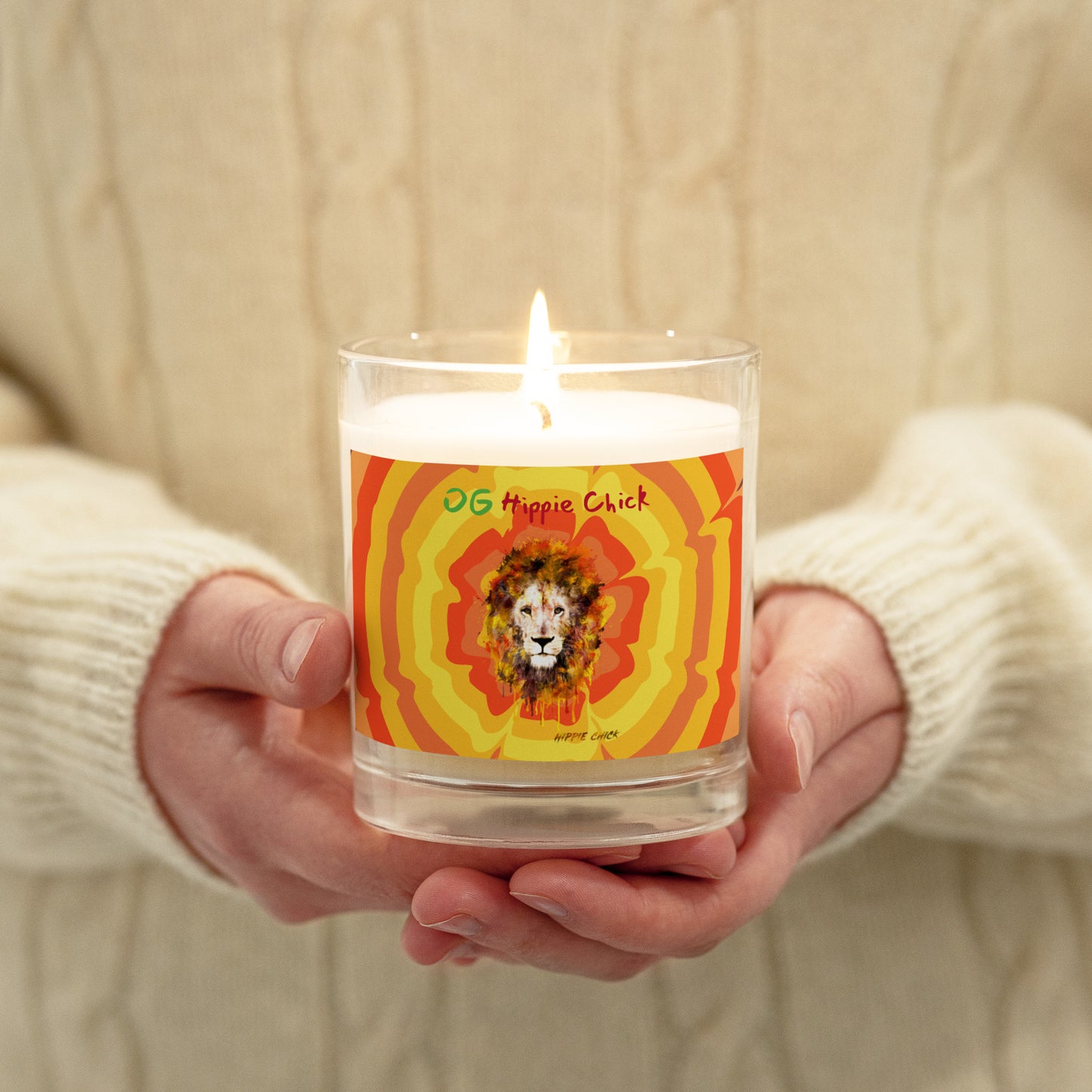 Sunny Flower Candle