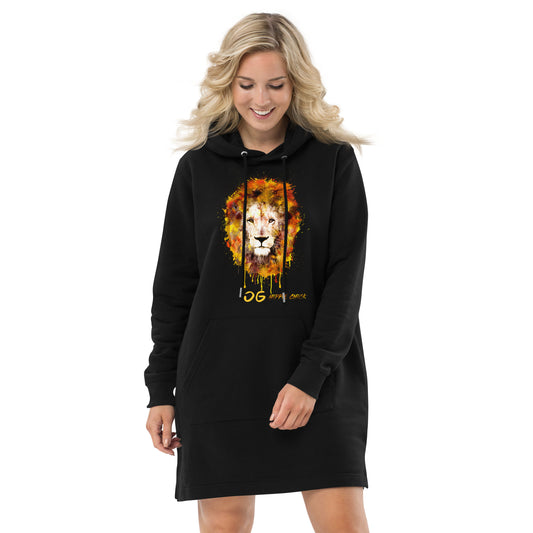 Yellow OG Hoodie Dress (Lion front)