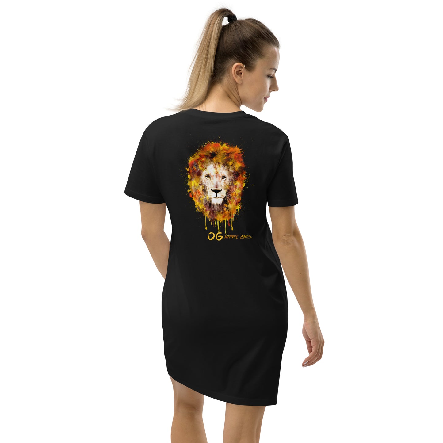 T-shirt Dress (Lion back)