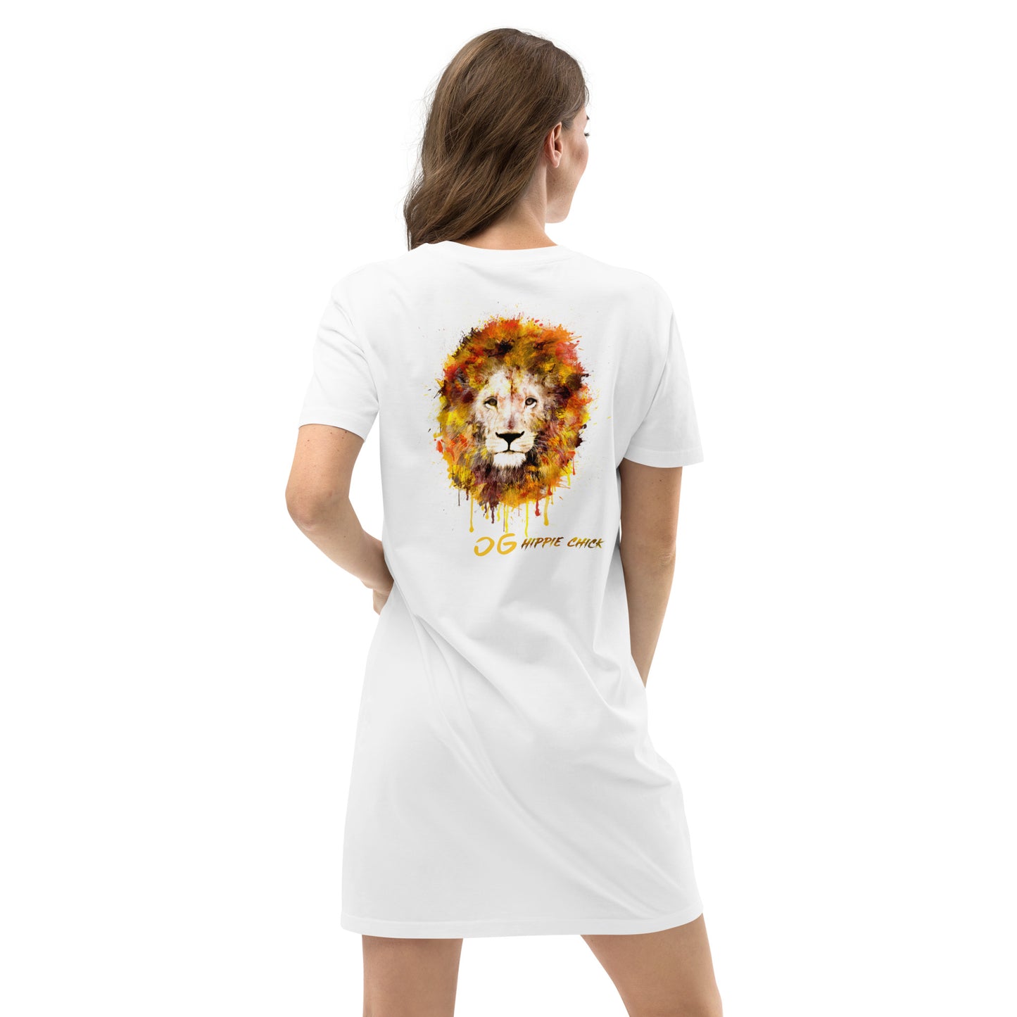 T-shirt Dress (Lion back)