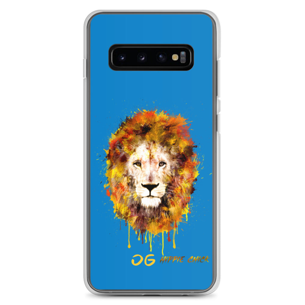 Coque Samsung bleue