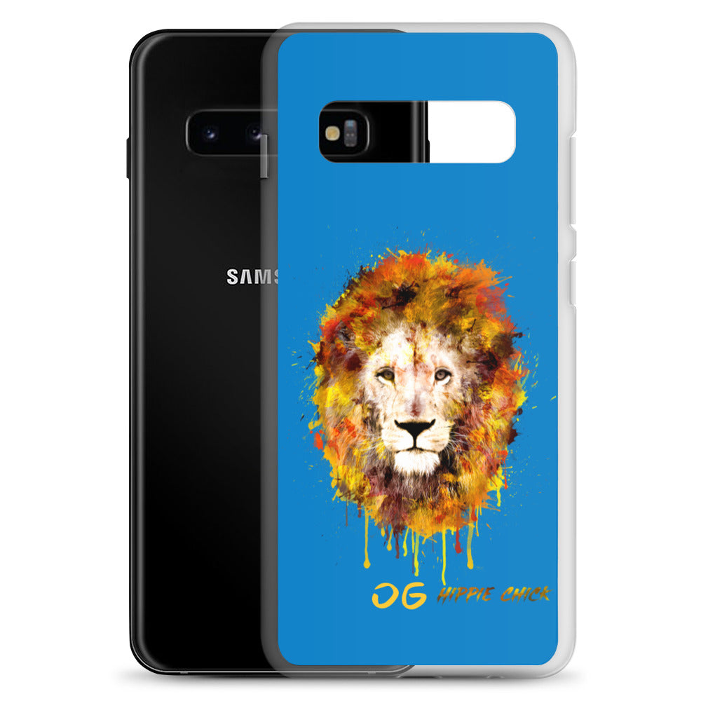 Coque Samsung bleue