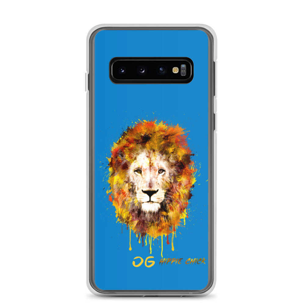 Coque Samsung bleue