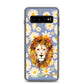 Coque Samsung marguerites bleues