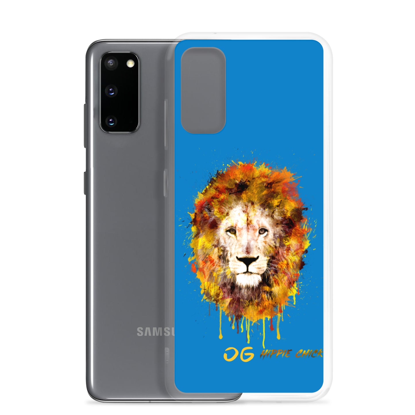 Coque Samsung bleue