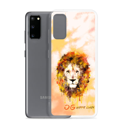 Orange Tie Dye Samsung Case