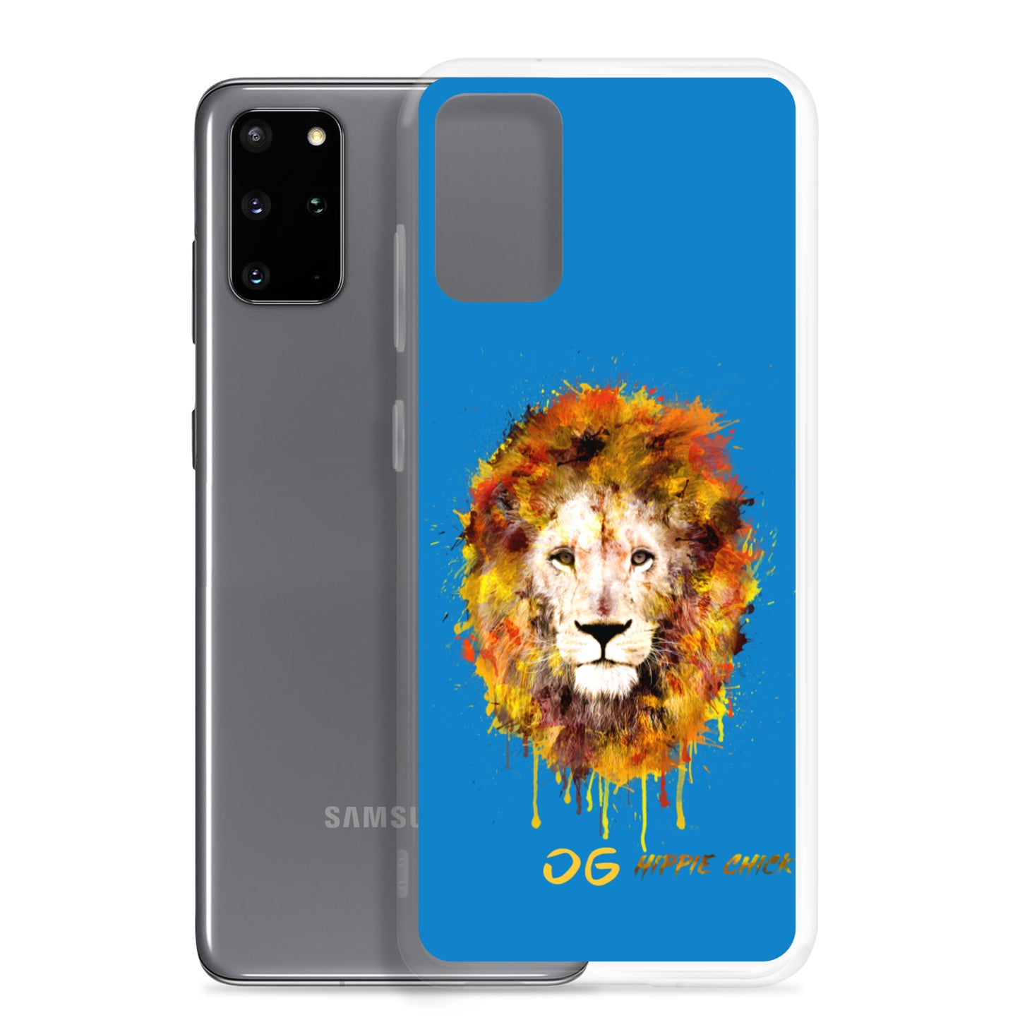 Coque Samsung bleue