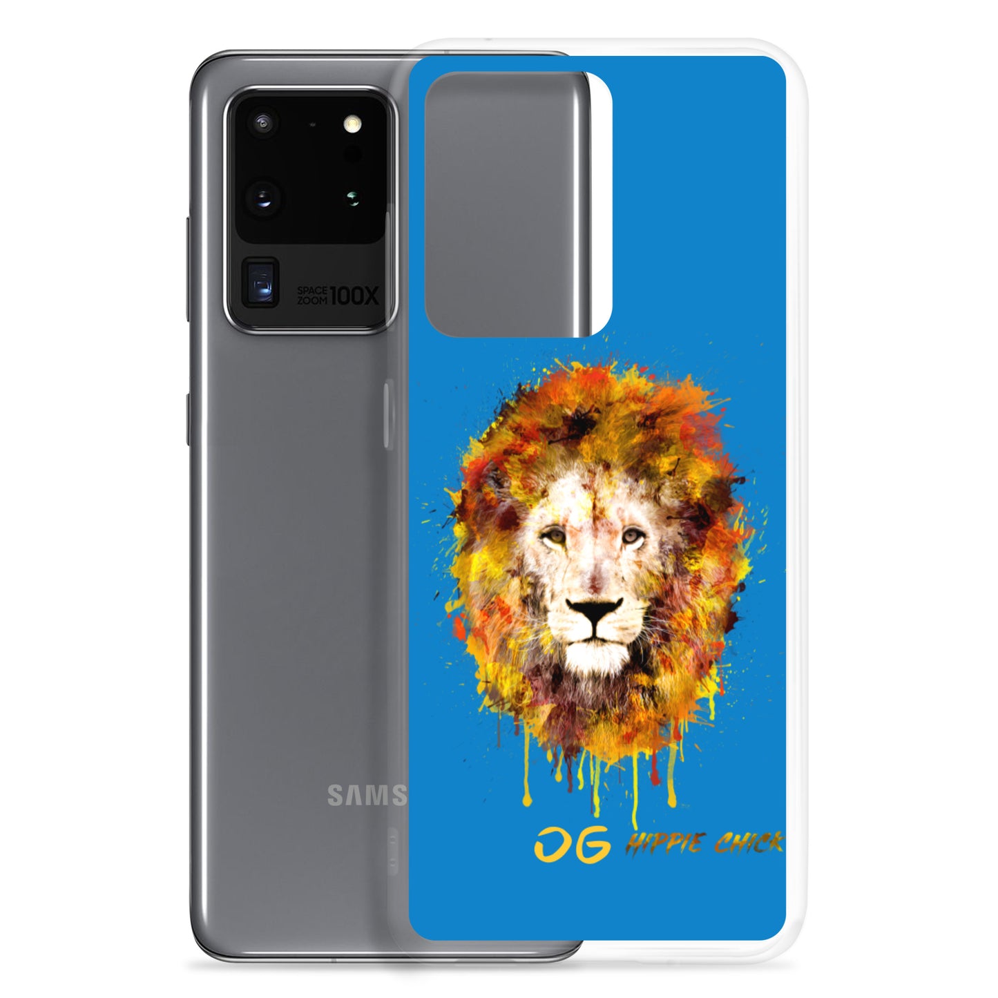 Coque Samsung bleue