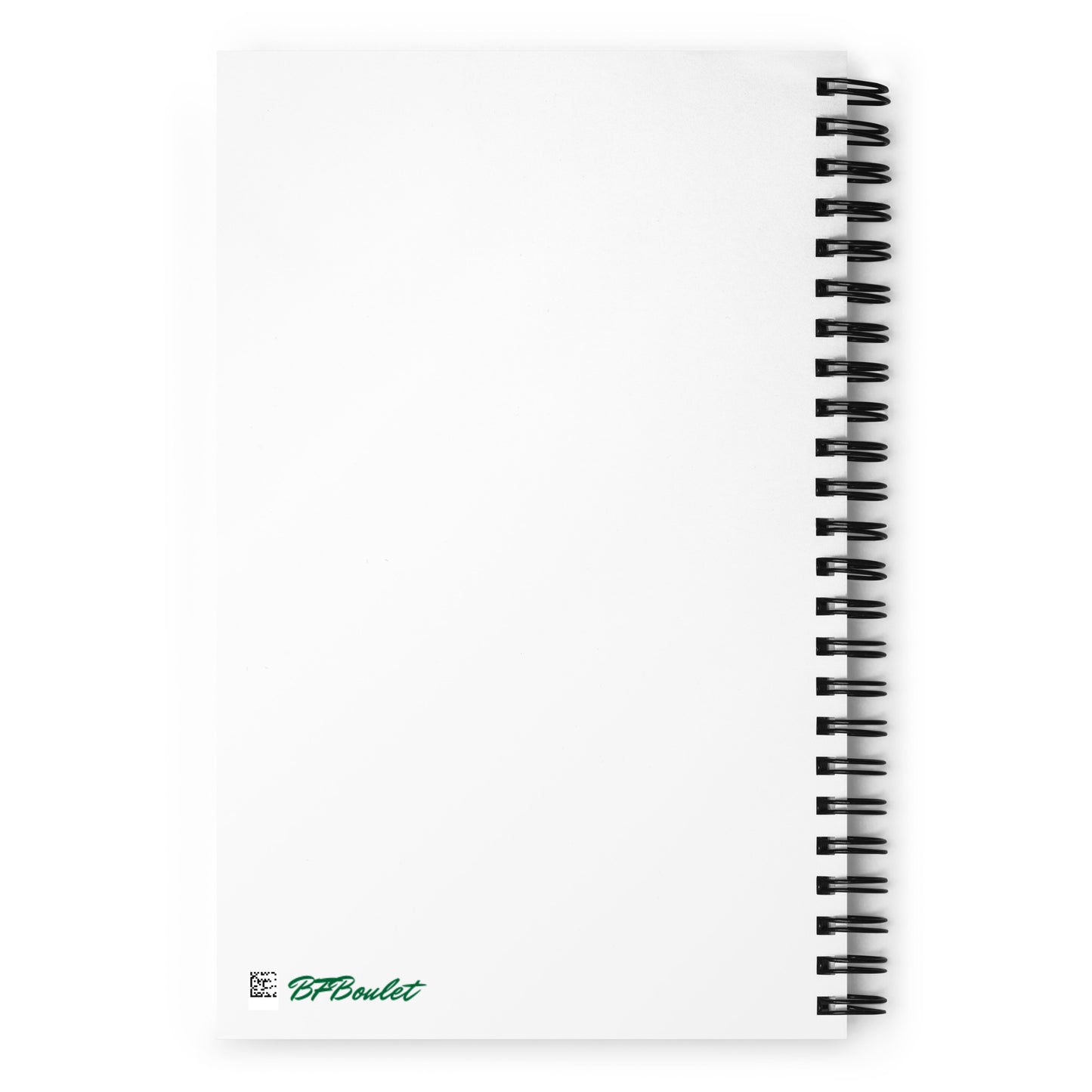 White Spiral Notebook