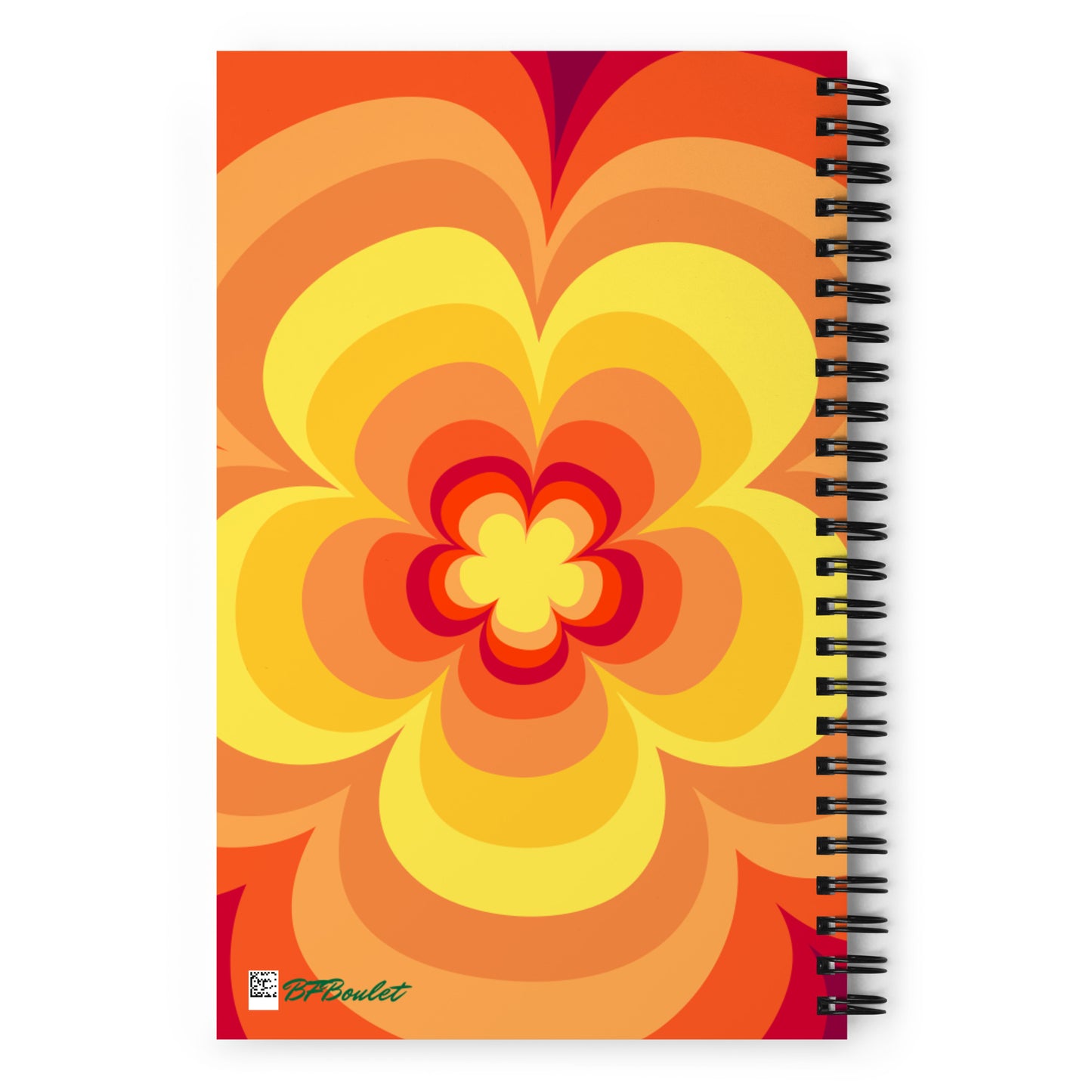 Sunny Flower 2 Spiral Notebook
