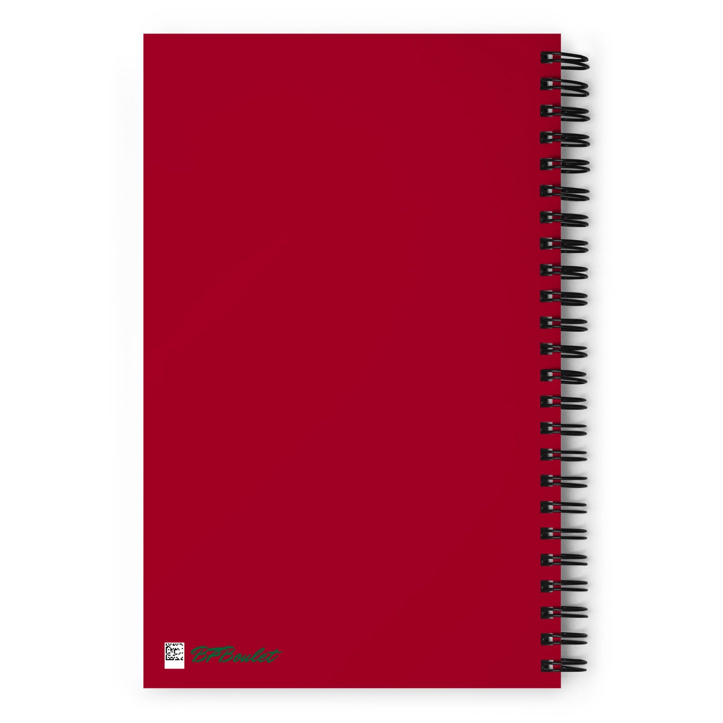 Maroon Spiral Notebook