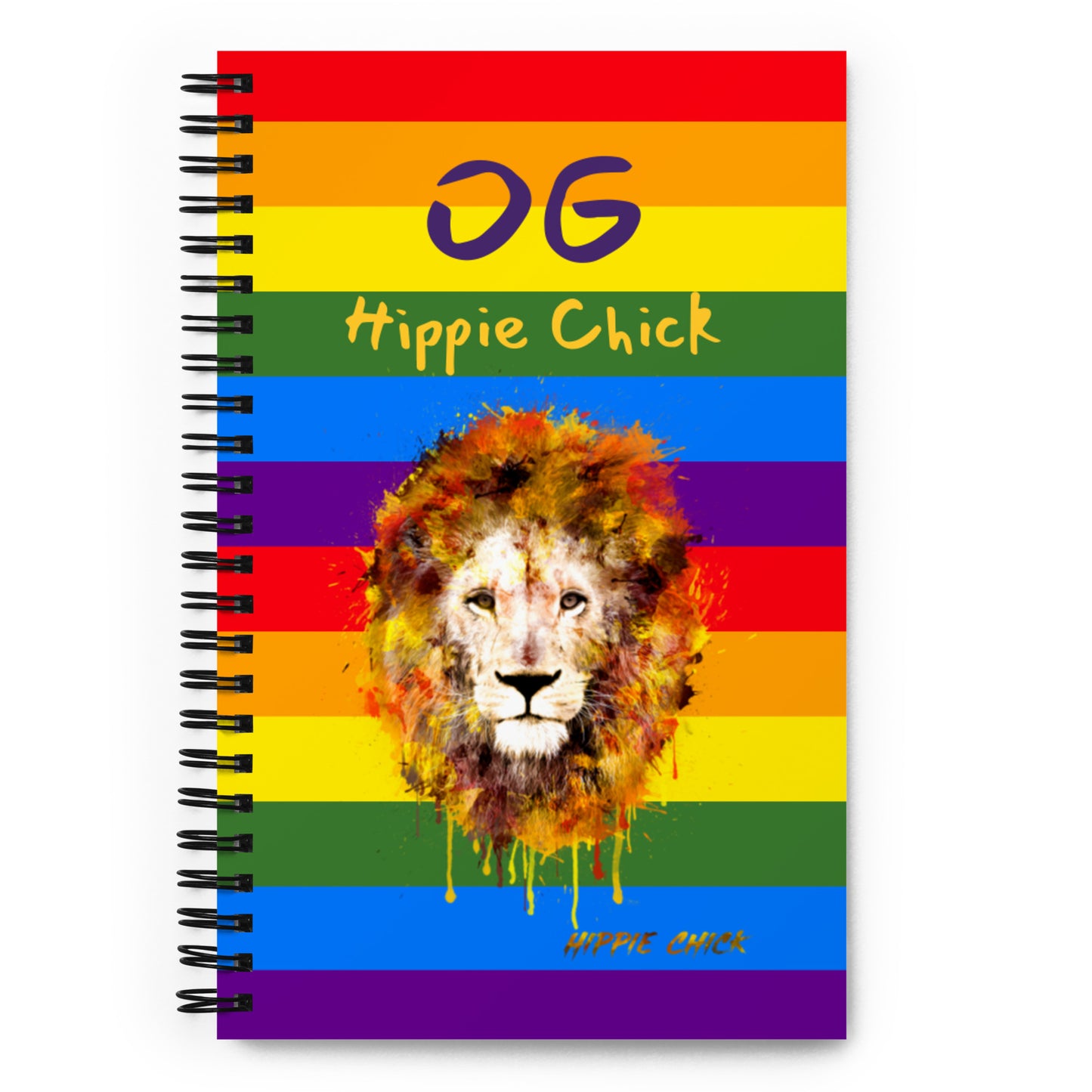 Rainbow Spiral Notebook
