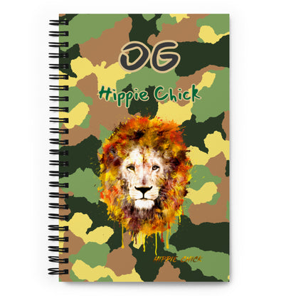Army Camo Spiral Notebook