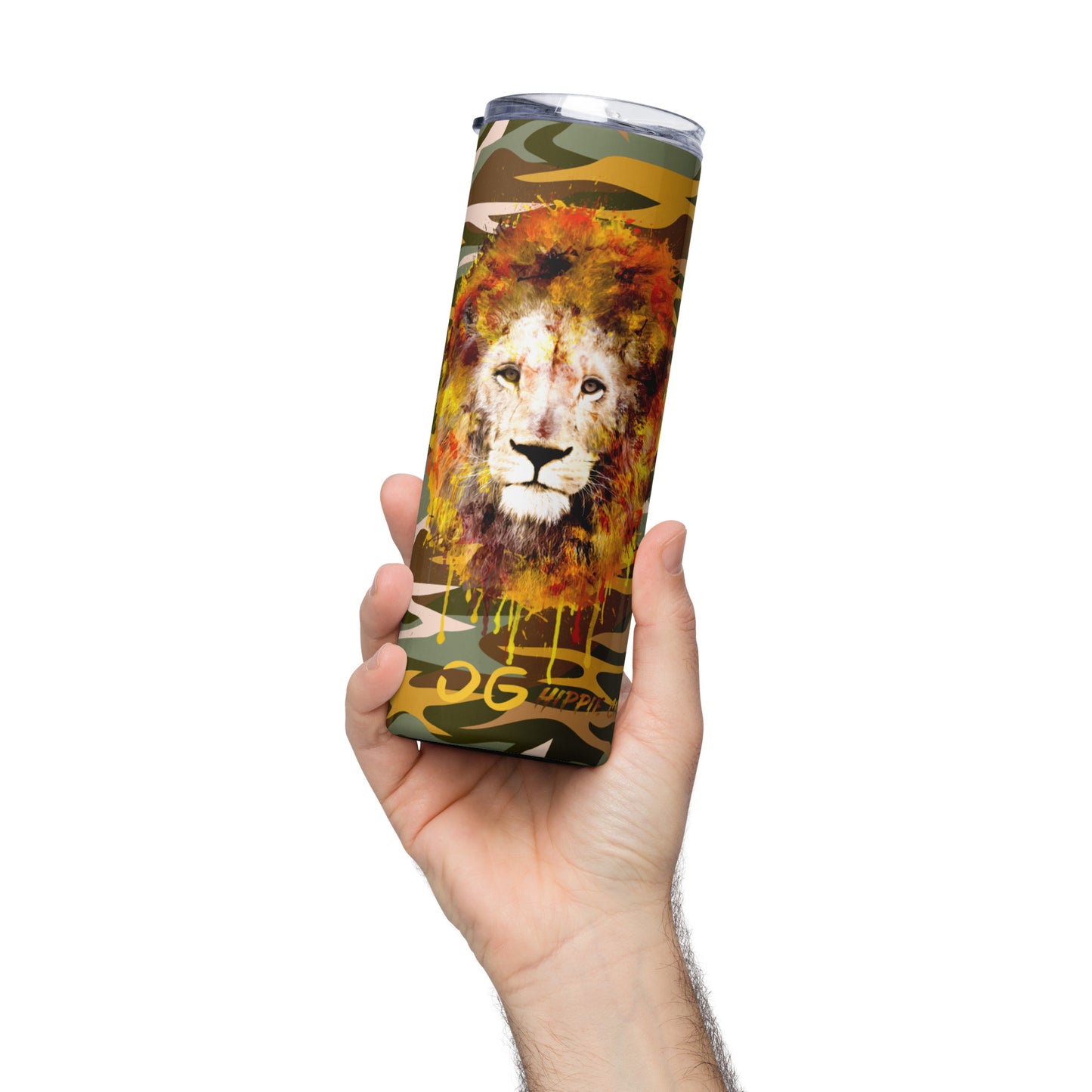 Camo Rays Stainless Steel Tumbler