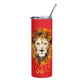 Red Stainless Steel Tumbler
