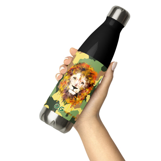 Army Camo Stainless Steel Water Bottle