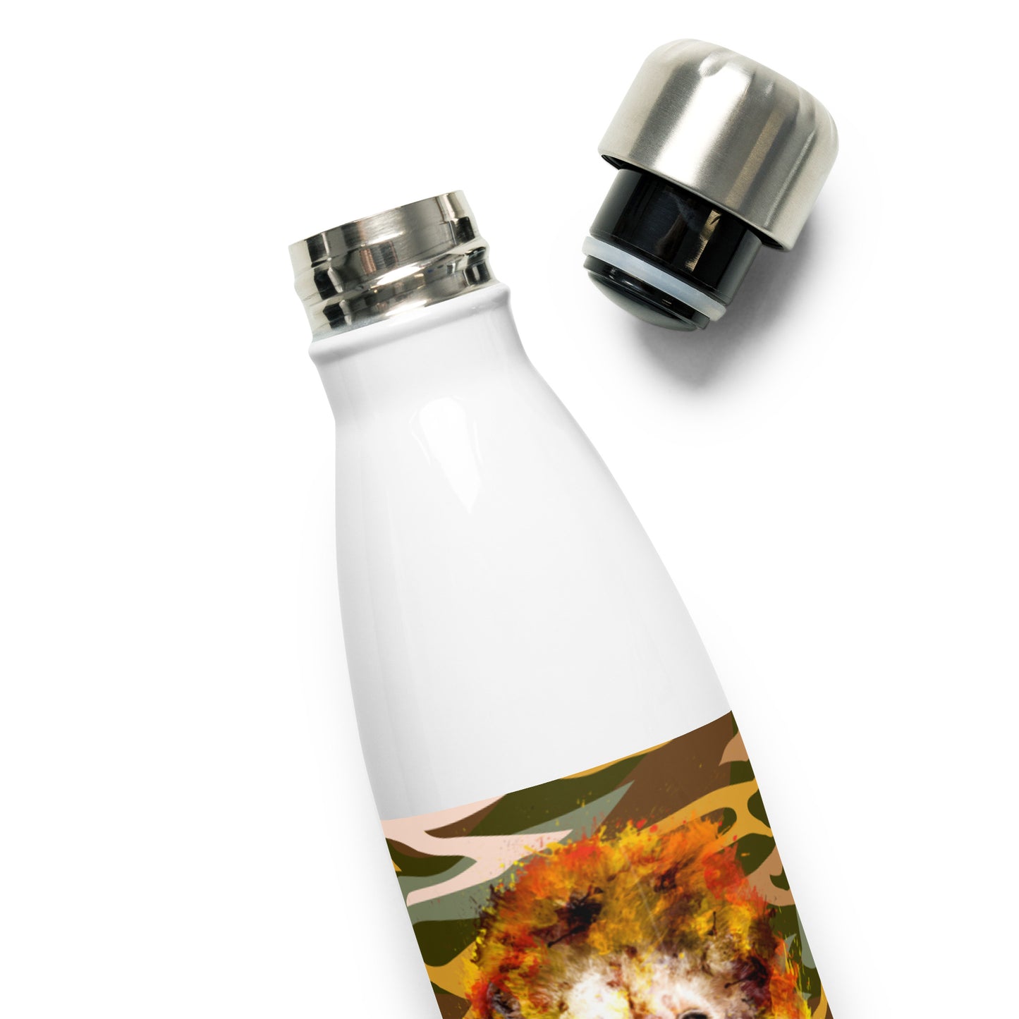 Camo Rays Stainless Steel Water Bottle