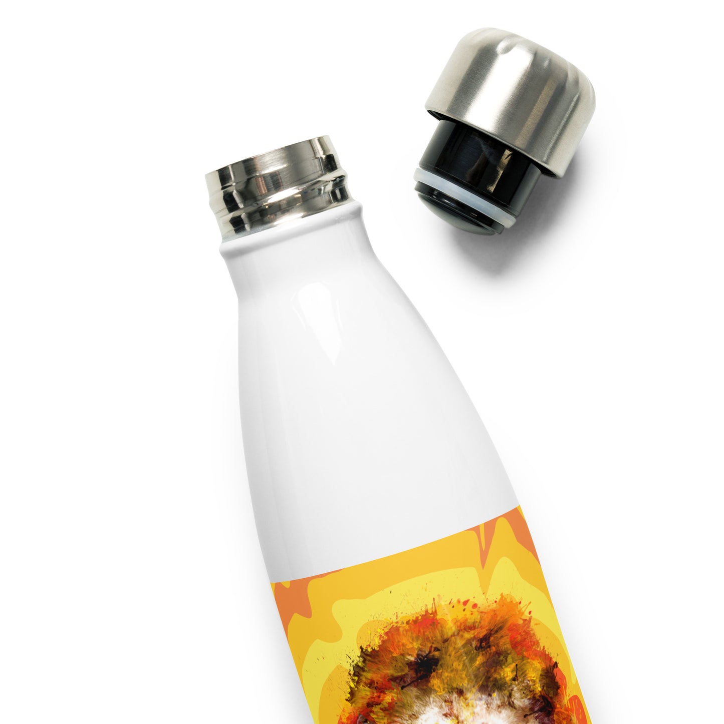 Sunny Flower Stainless Steel Water Bottle