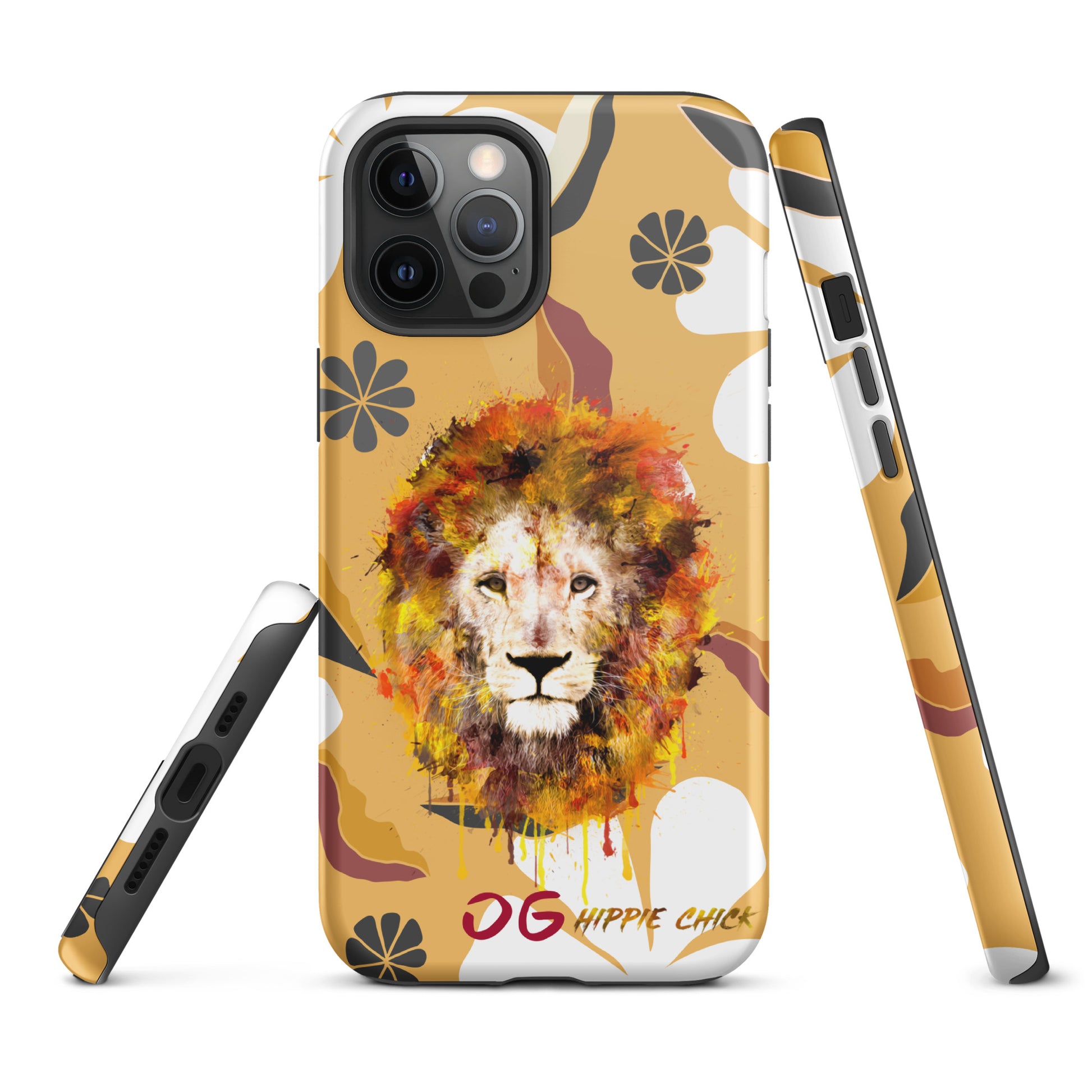 White Flowers iPhone Case OG Hippie Chick White Flowers iPhone Case OG Hippie Chick