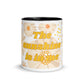 Tan Daisies Color Mug - The Sunshine is in me