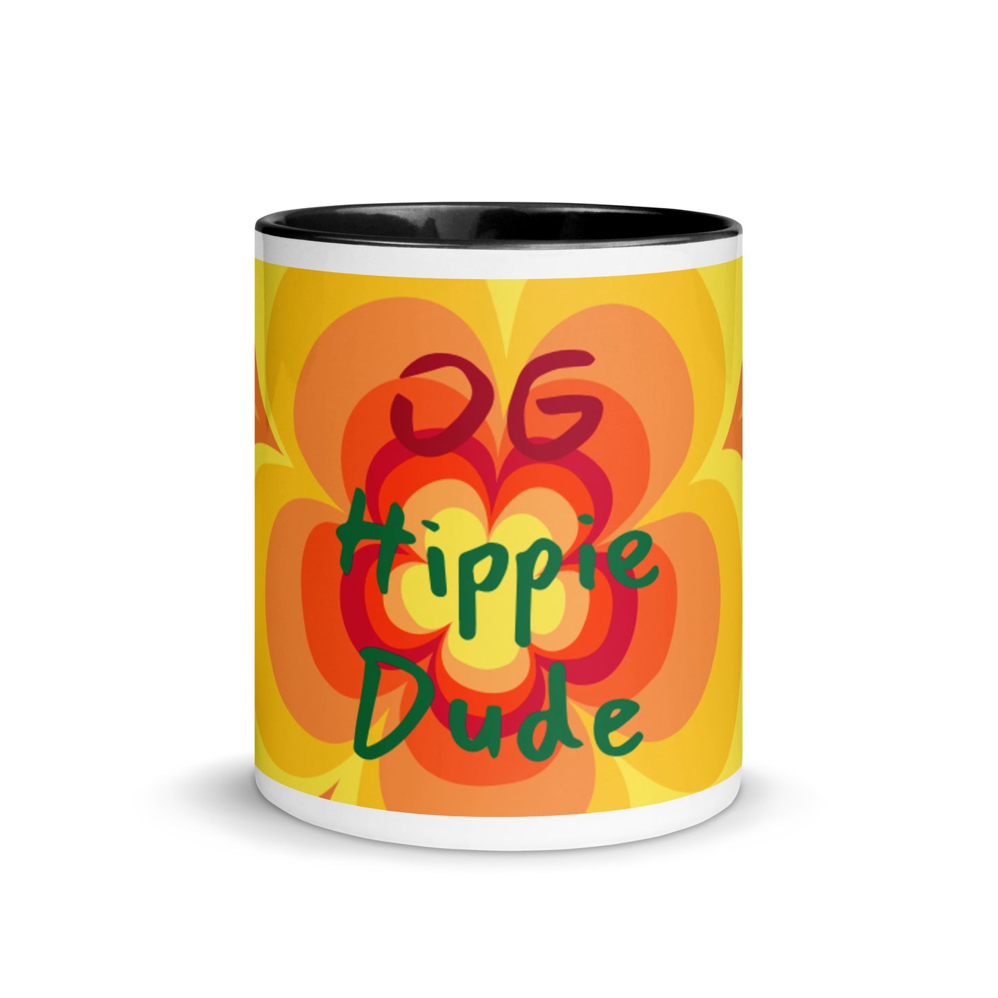 Sunny Flower 2 Color Mug - OG Hippie Dude
