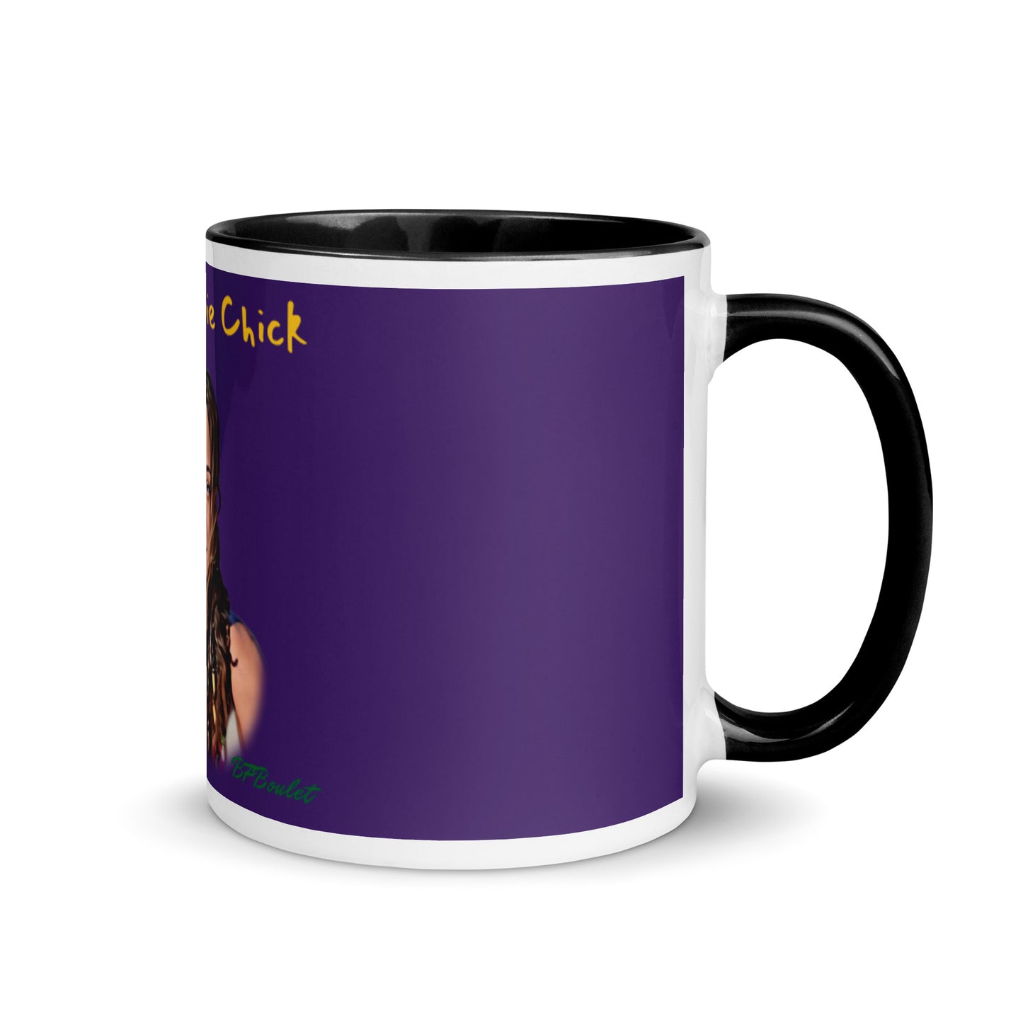 Purple Color Mug - OG Hippie Chick (BFBoulet)