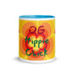 Tasse 2 couleurs Sunny Flower - OG Hippie Chick