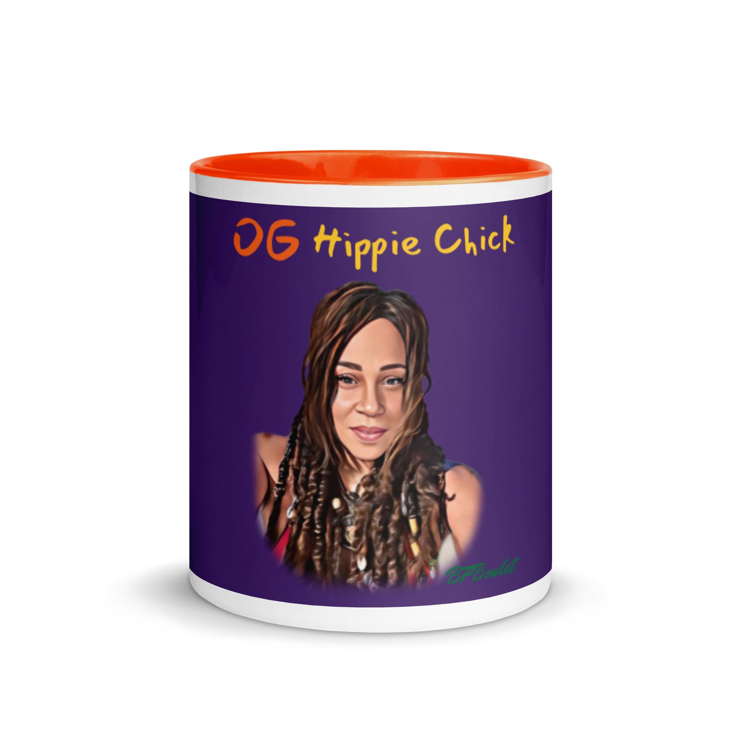 Purple Color Mug - OG Hippie Chick (BFBoulet)