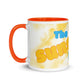 Gold Tie Dye Color Mug - The sunshine is in me