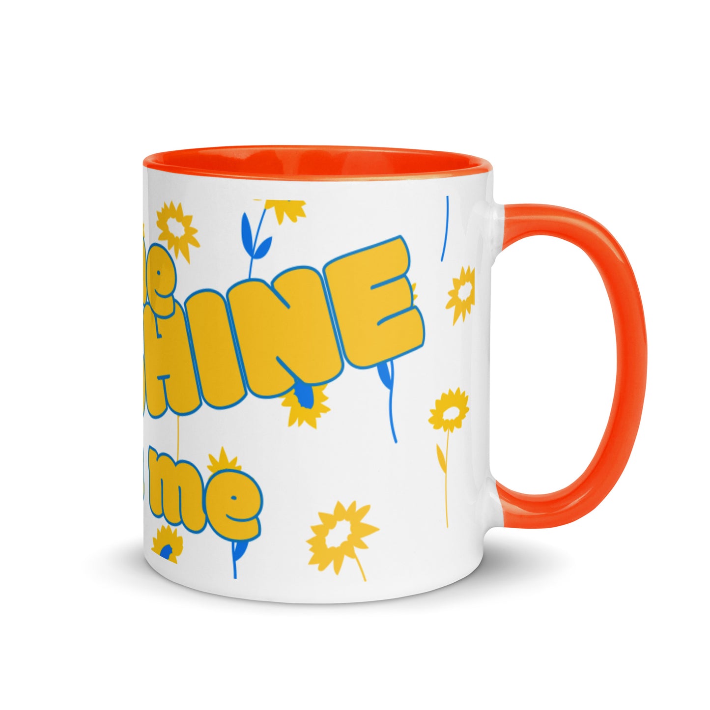 Mug Couleur Tournesols - The Sunshine is in me