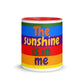 Mug couleur arc-en-ciel - Le soleil est en moi
