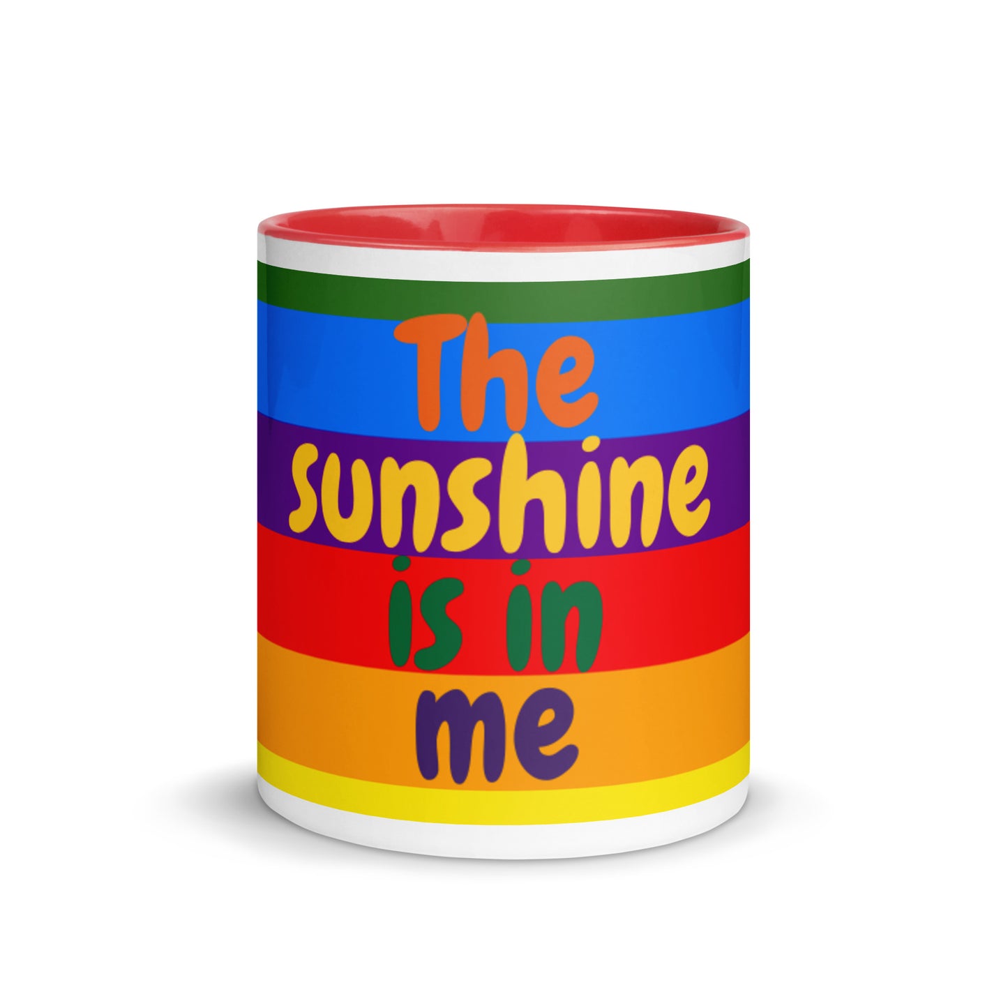 Rainbow Color Mug - The Sunshine is in me