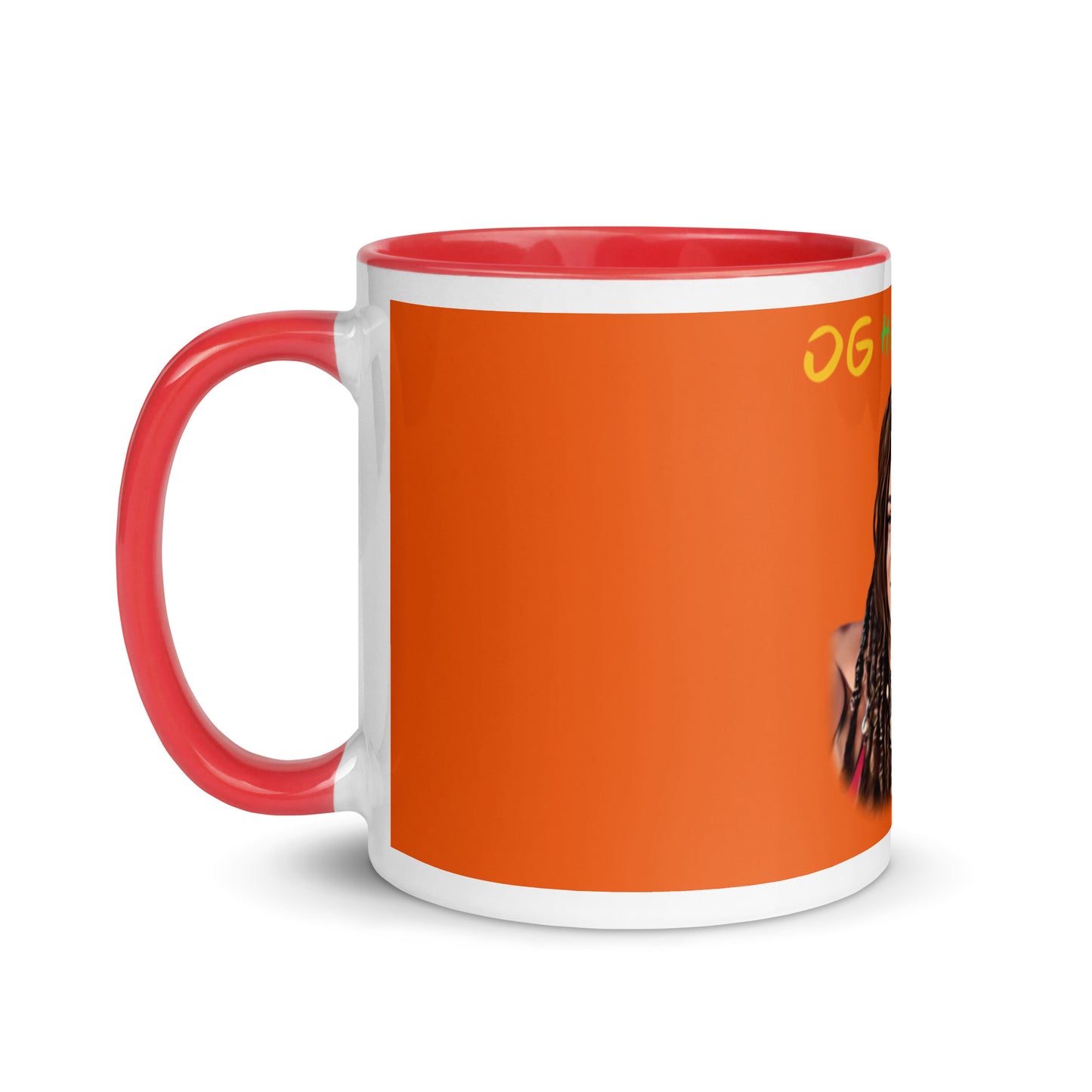 Orange Color Mug - OG Hippie Chick (BFBoulet)
