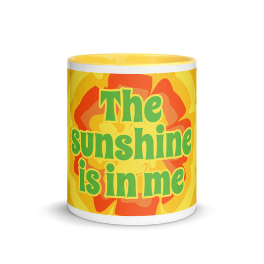Sunny Flower Color Mug - The sunshine is in me