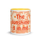 Peach Daisies Color Mug - The Sunshine is in me