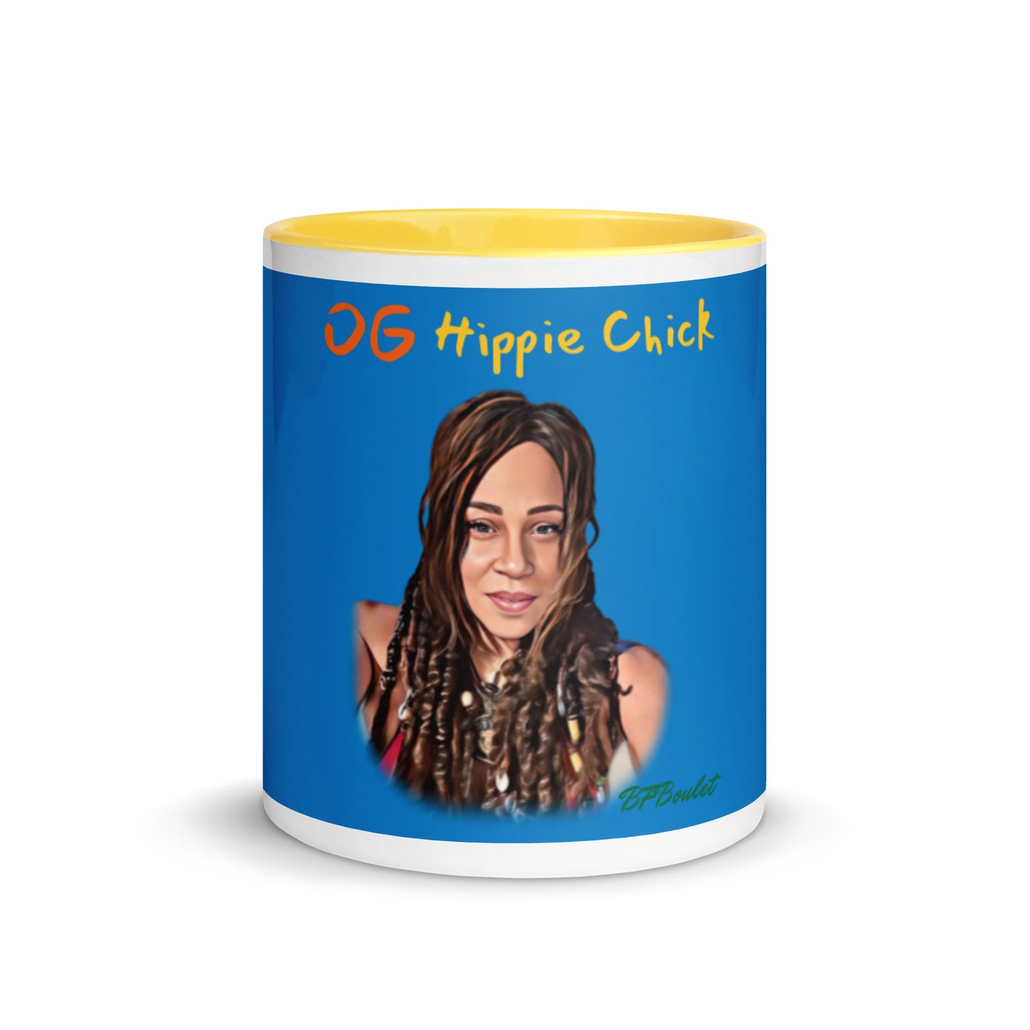 Mug Couleur Bleue - OG Hippie Chick (BFBoulet)